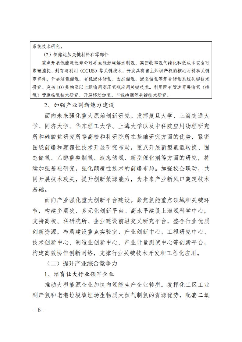 《上海市氫能產(chǎn)業(yè)發(fā)展中長期規(guī)劃 （2022-2035年）》印發(fā)！2025年規(guī)模突破1000億元_05