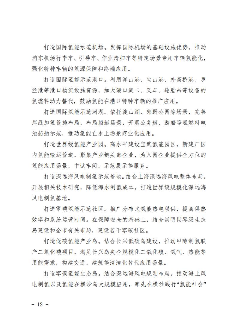 《上海市氫能產(chǎn)業(yè)發(fā)展中長期規(guī)劃 （2022-2035年）》印發(fā)！2025年規(guī)模突破1000億元_11