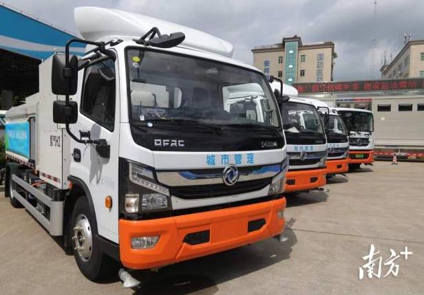 廣州首批24臺(tái)氫能環(huán)衛(wèi)車(chē)上崗！
